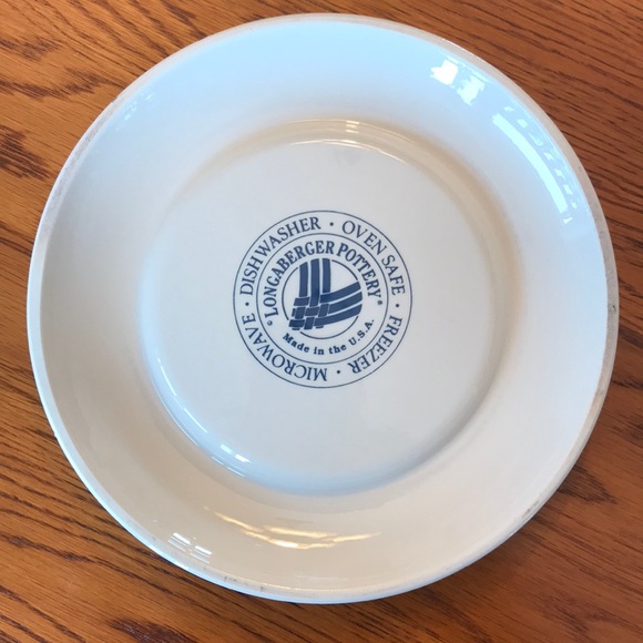 Longaberger Pottery Pillar Candle Holder - Picture 2 of 6